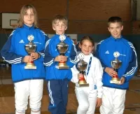 Cottbuser Florettfechter gewinnen die Gesamtwertung des Youngster-Cup's